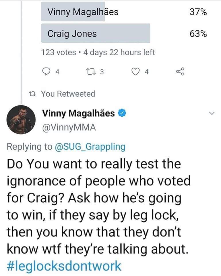 Vinny Magalhaes Injury Craig Jones