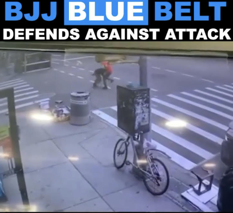BJJ Blue Belt Describes Using Jiu-Jitsu to Subdue Attacker on the