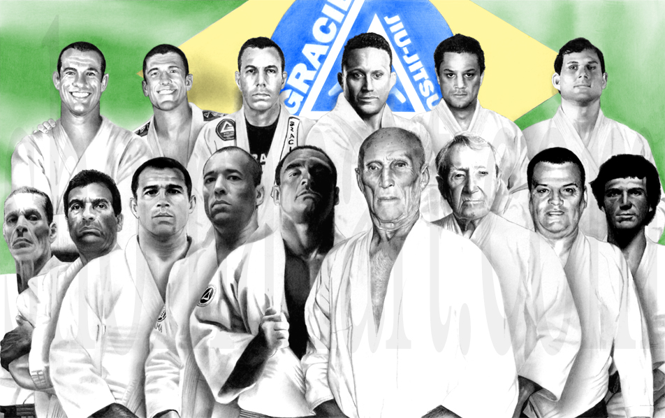 The Onzuka Brothers' Gracie Family Pictorial  Brazilian jiu jitsu, Martial  arts, Jiu jitsu