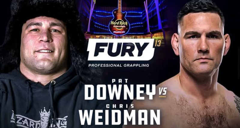 Downey vs Weidman at Fury Grappling 13